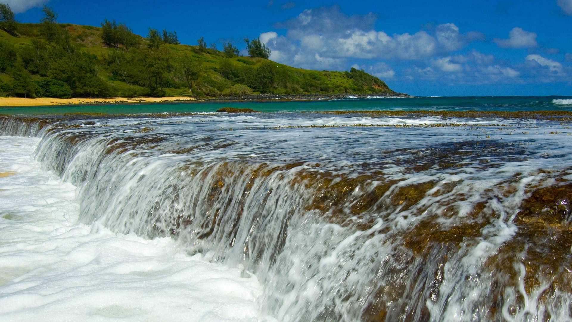 Hd Wallpapers Scenery Collection Hd Wallpaper - Waterfalls Wallpapers Abyss - HD Wallpaper 