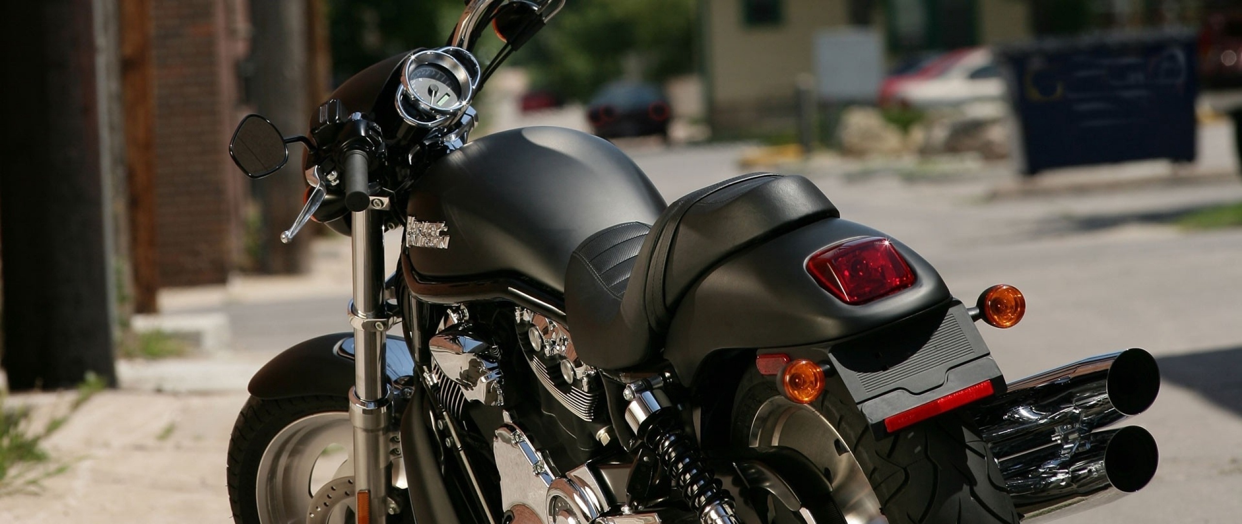 Wallpaper Harley-davidson, Bike, Style, Black - Harley Davidson Bike - HD Wallpaper 