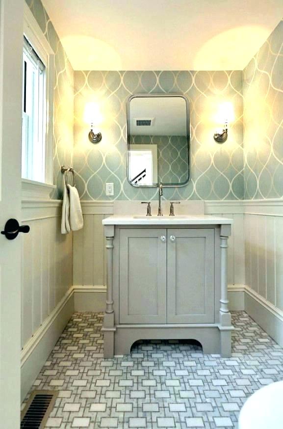 Bathroom Wallpaper Ideas 2019 - HD Wallpaper 