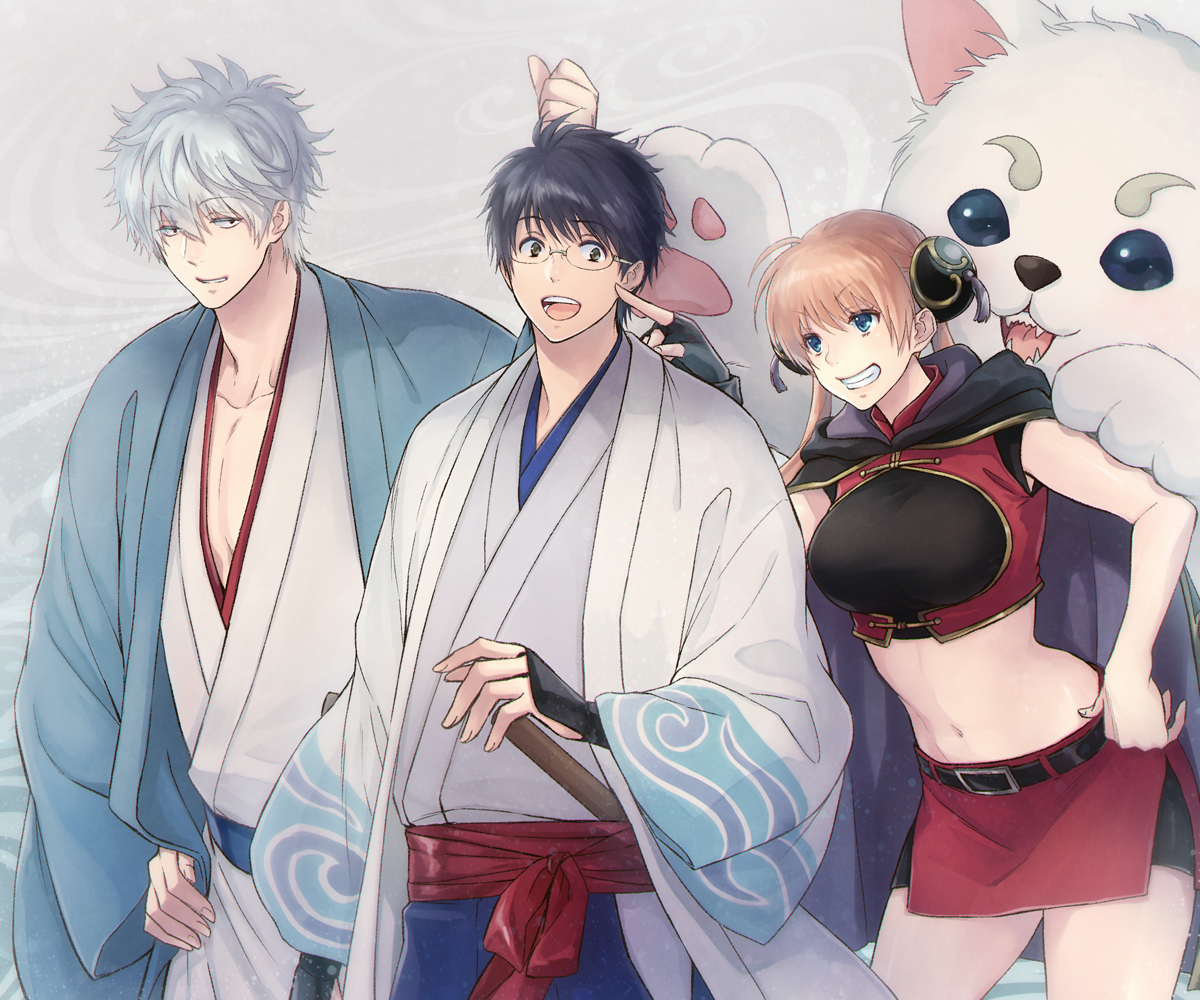 Yorozuya Gintama - HD Wallpaper 