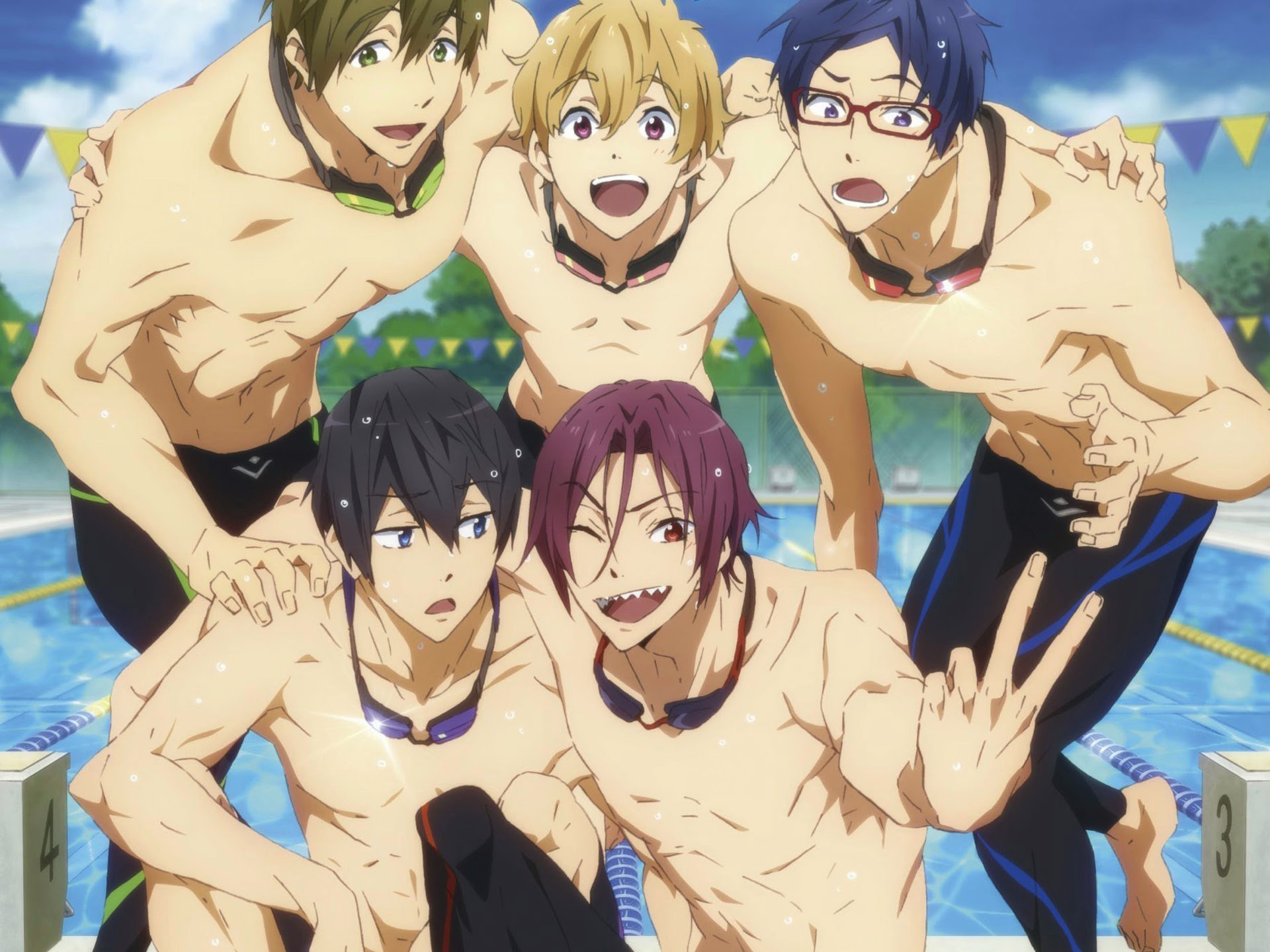 Free Iwatobi Swim Club Hot - HD Wallpaper 