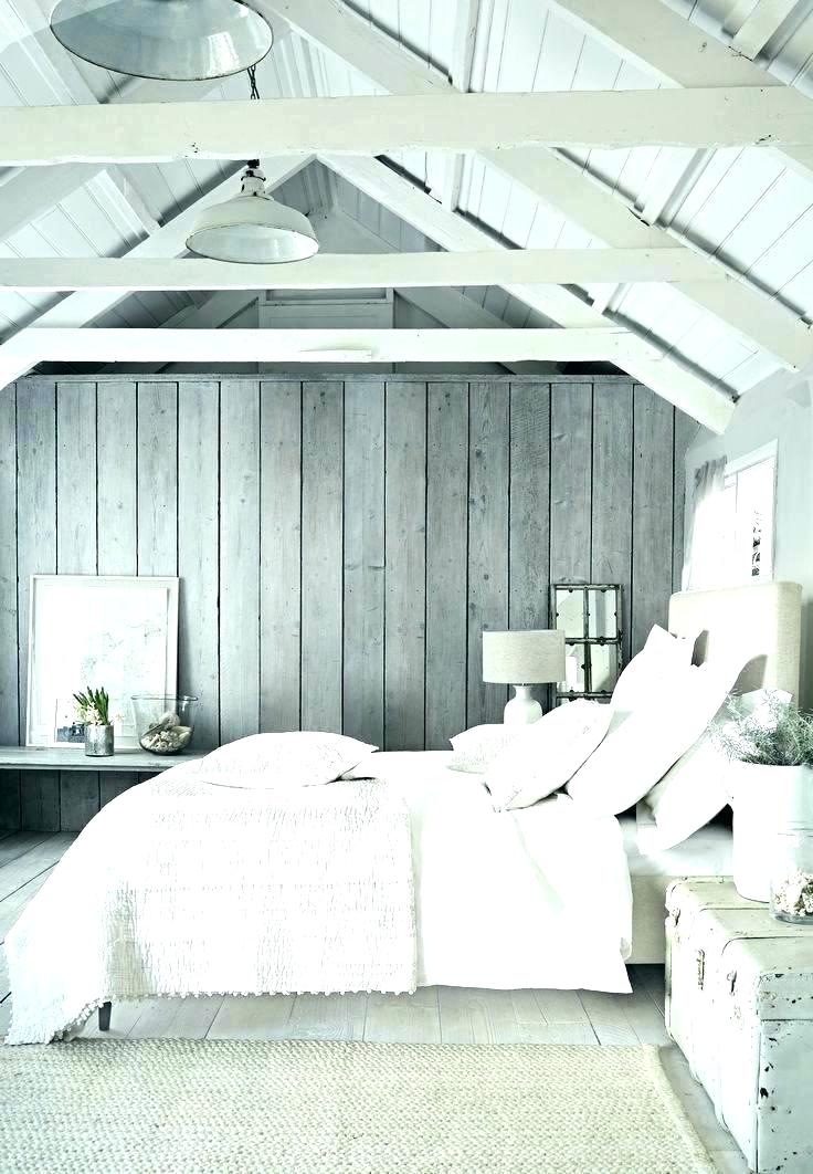 Grey Wallpaper For Bedroom Brick Wallpaper In Bedroom - Interior Gable Walls - HD Wallpaper 