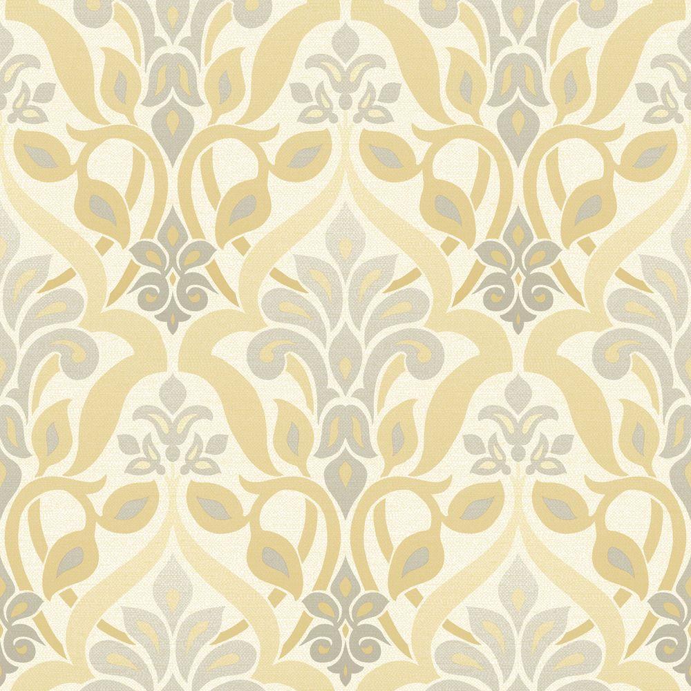 Beacon House Fusion Ombre Damask Wallpaper - HD Wallpaper 