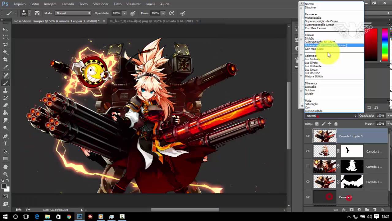 Elsword Rose Storm Trooper - HD Wallpaper 