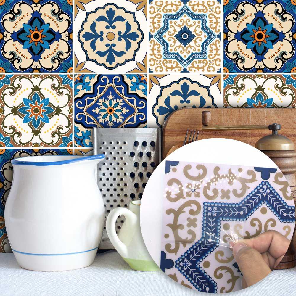 Moroccan Tile Peel And Stick - HD Wallpaper 