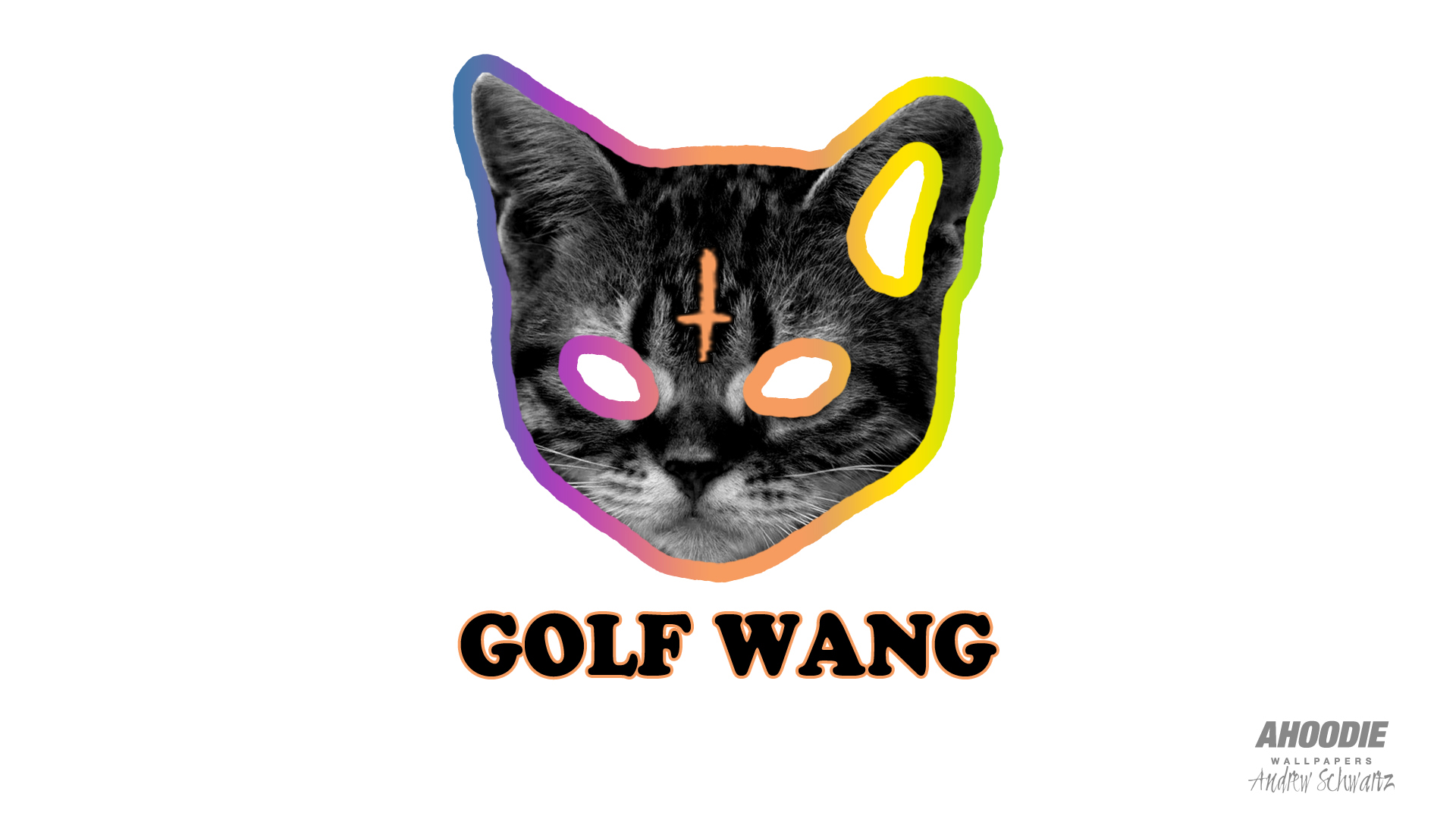 Golf Wang Cat Logo - HD Wallpaper 
