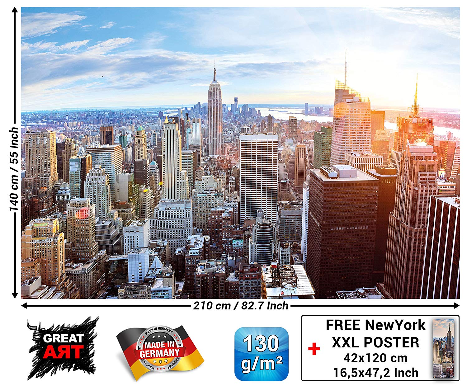 New York Di Giorno - HD Wallpaper 