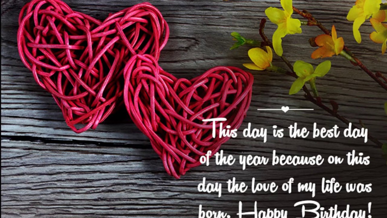 Happy Birthday Love Hd - 1280x720 Wallpaper Happy Birthday Love Hd - 1280x720 Wallpaper