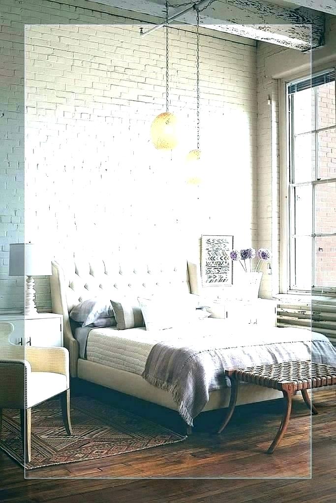 Wallpaper Ideas Bedroom Wallpaper Decorating Ideas - Room With White Brick Wall - HD Wallpaper 