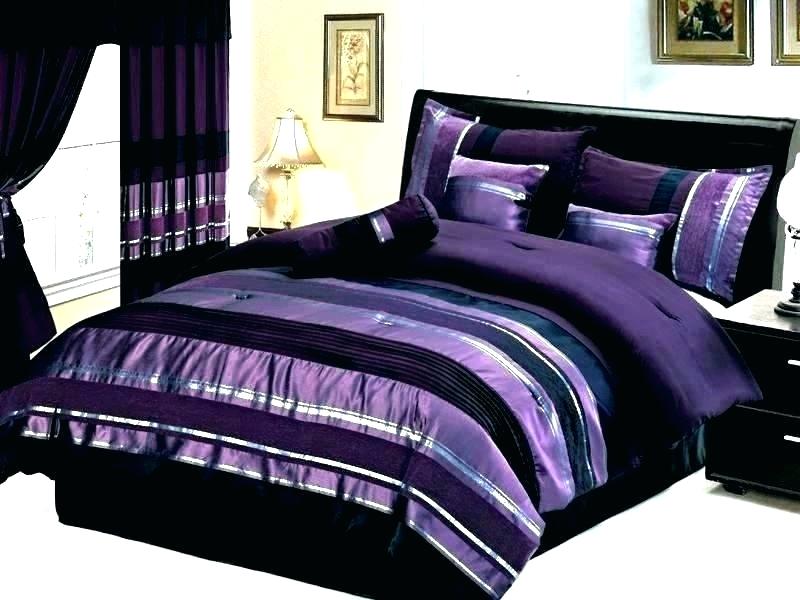 Bedspreads With Matching Curtains Matching Bedding - Silver And Purple Bedding - HD Wallpaper 