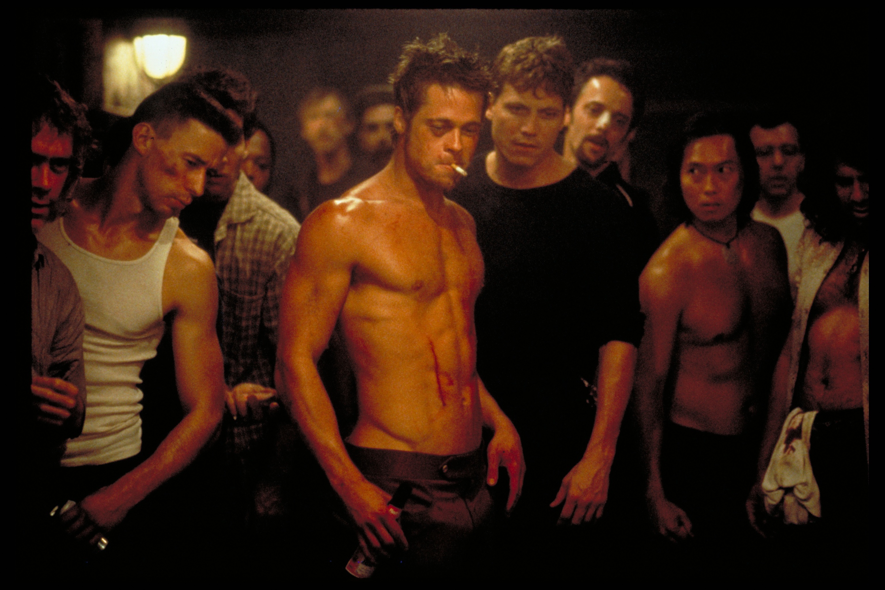 Brad Pitt Fight Club Wallpaper Hd - HD Wallpaper 