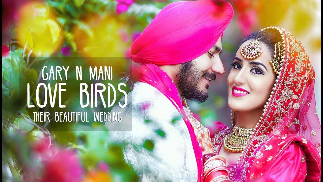 Wedding Cute Punjabi Couple - HD Wallpaper 