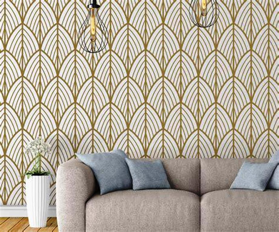 Mid Century Modern Wallpaper Murals - Trendy Wallpapers Interiors - HD Wallpaper 