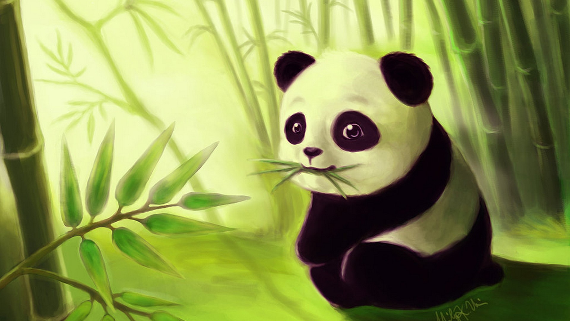 Animated Wallpaper Cute Panda Panda Hd Wallpaper Animated 1920x1080 Wallpaper Teahub Io