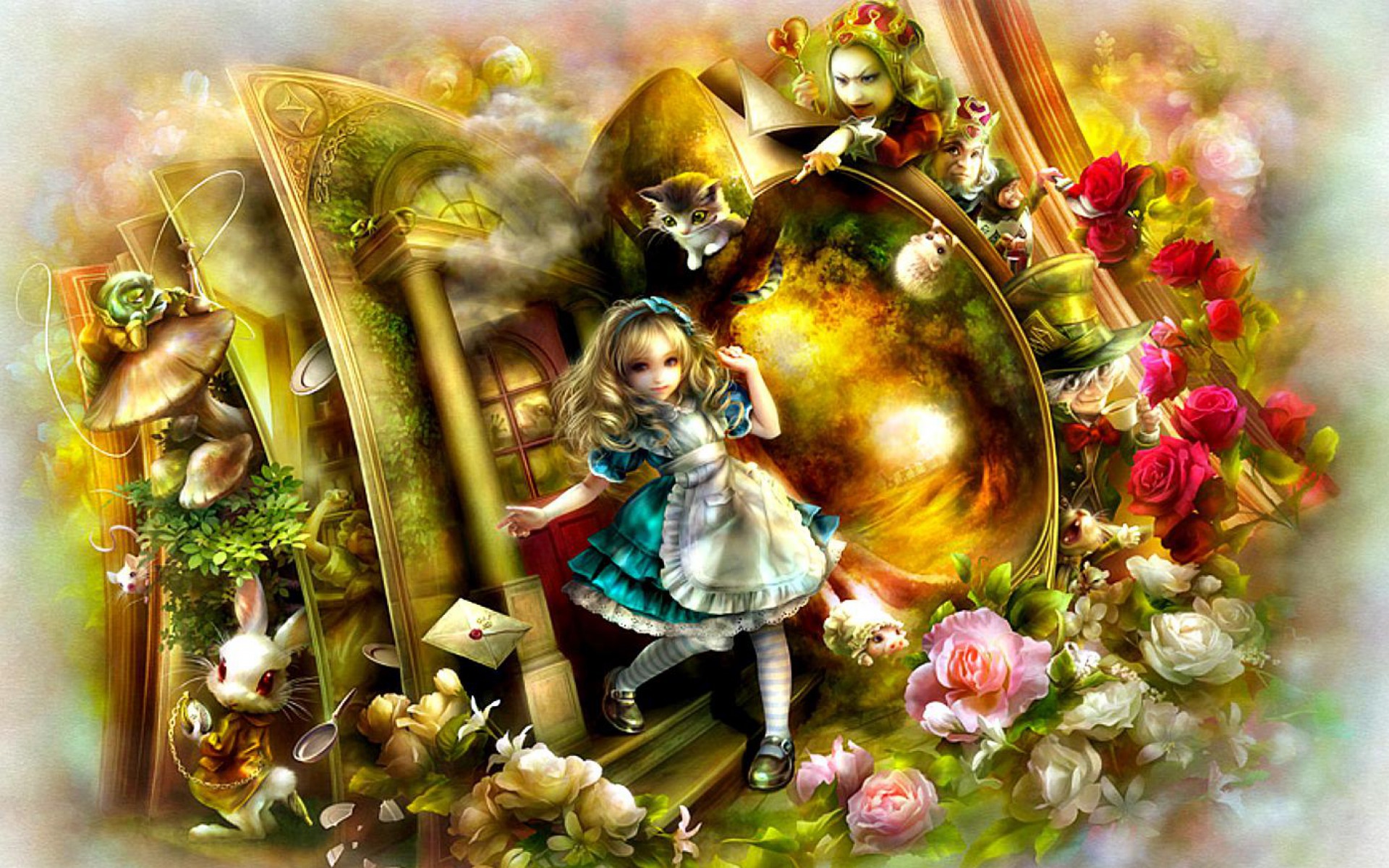 壁紙 Alice In Wonderland - HD Wallpaper 