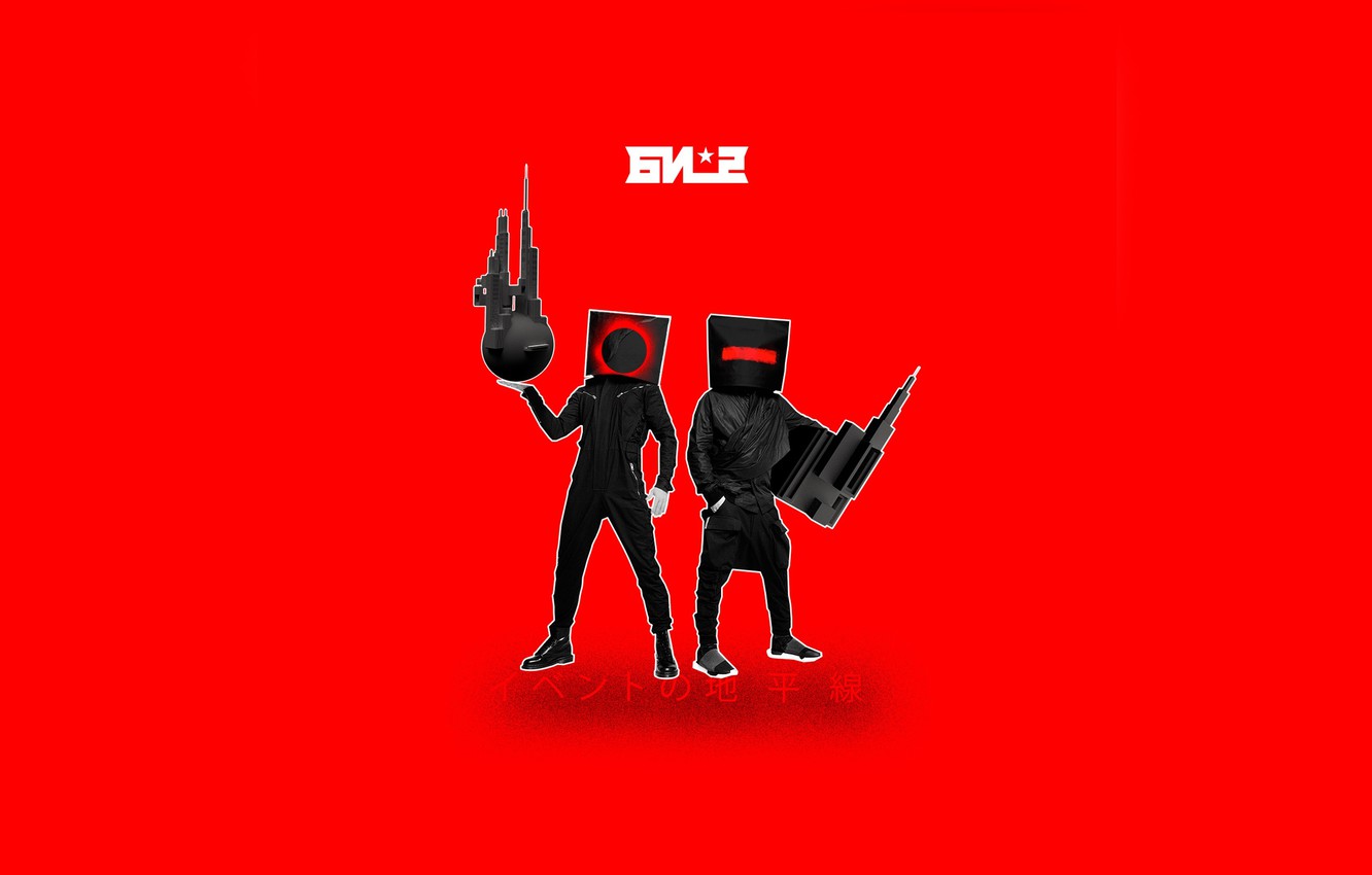 Photo Wallpaper Minimalism, Logo, Album, Rock, Alternative - Би 2 Обои На Рабочий Стол - HD Wallpaper 