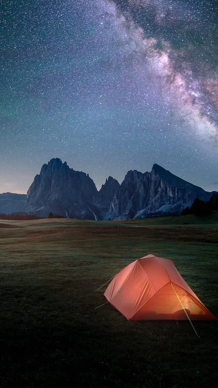 Night Camping 759x1350 Wallpaper Teahub Io
