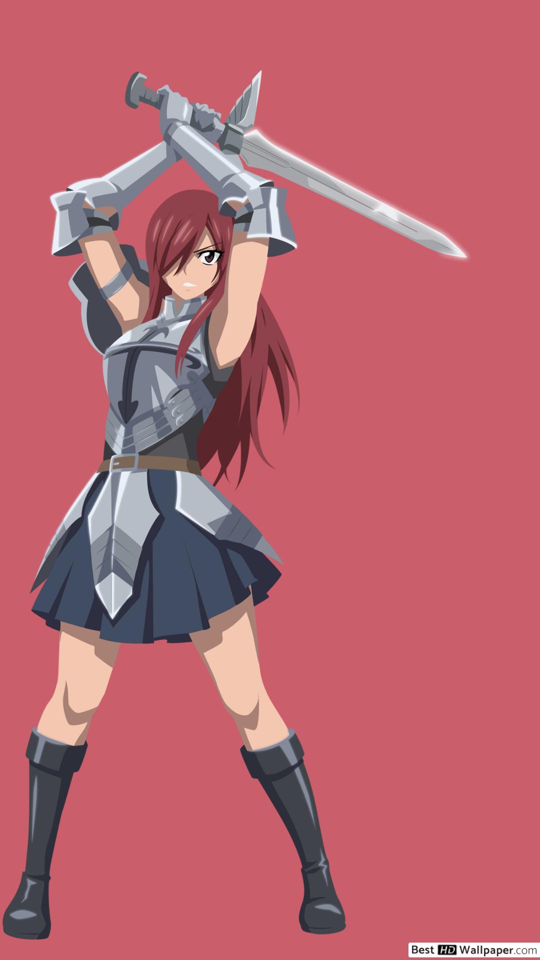 Erza Scarlet - HD Wallpaper 