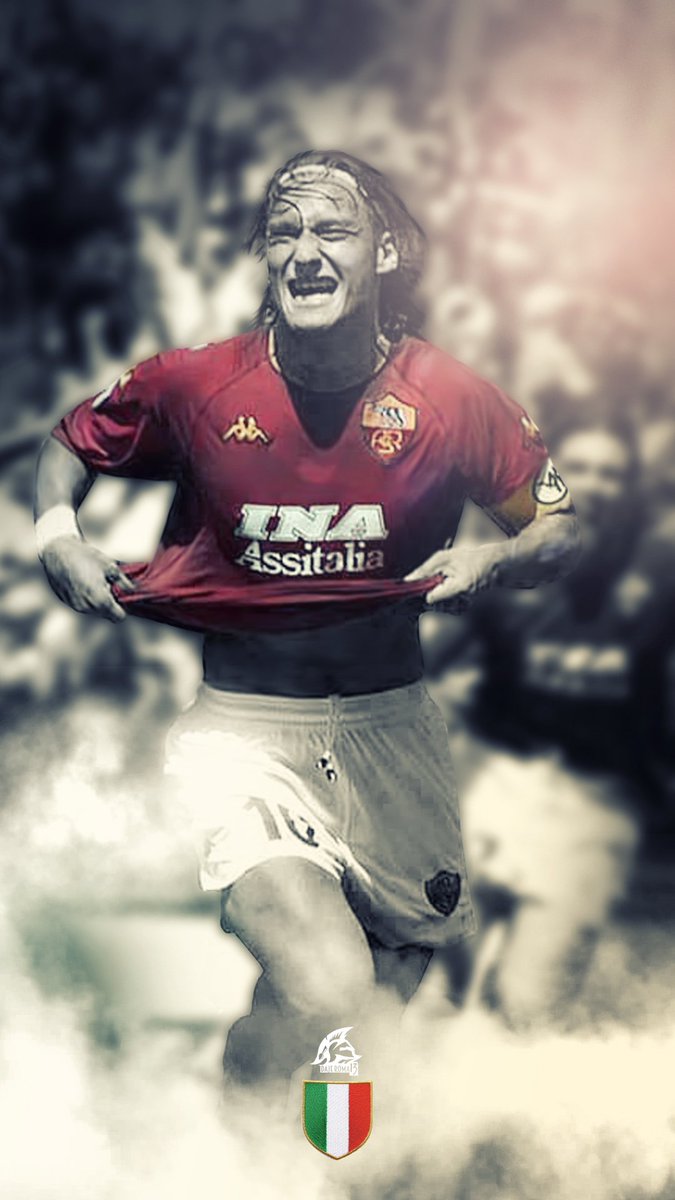 Scudetti As Roma 2001 Totti - HD Wallpaper 