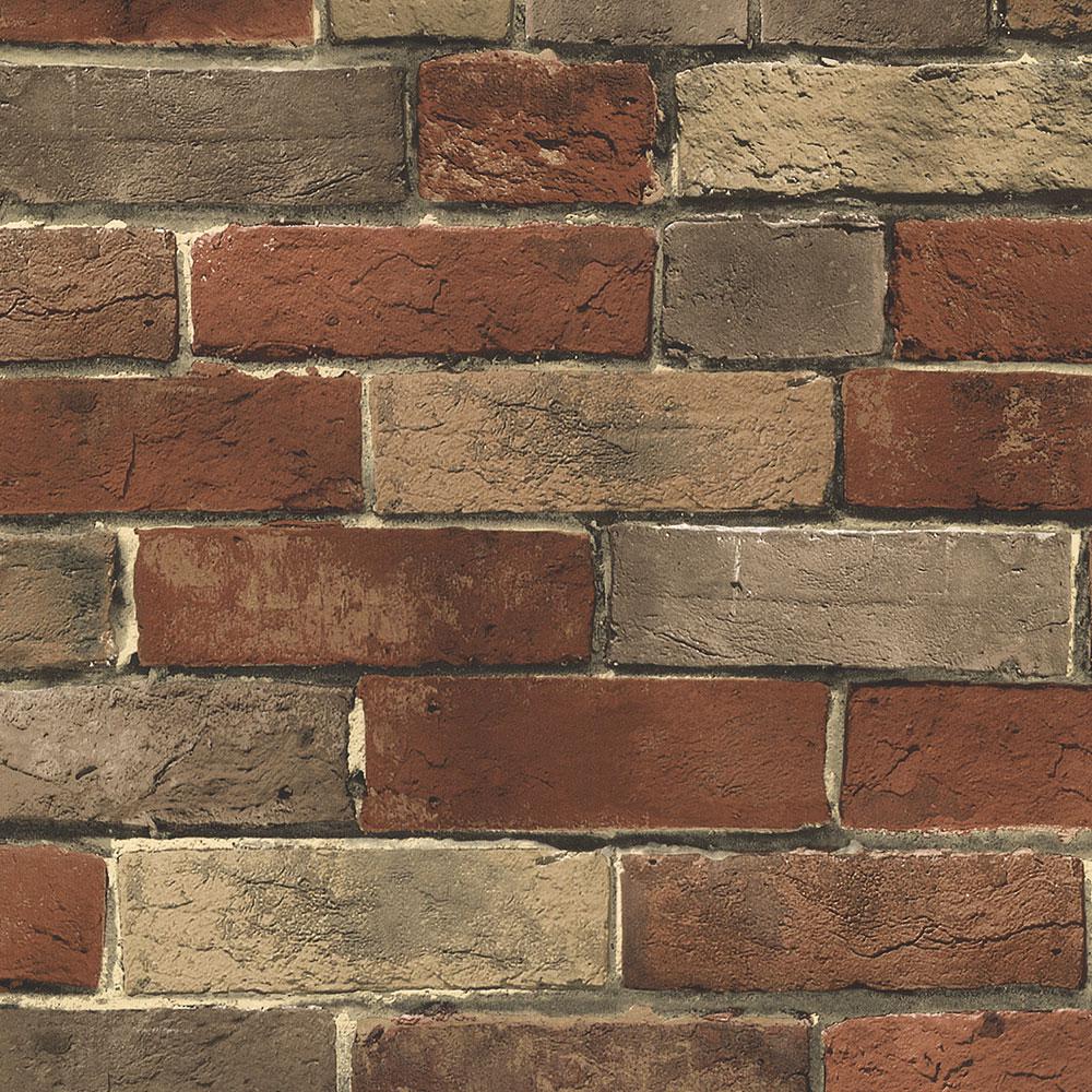 Brick Textured Wallcovering - HD Wallpaper 