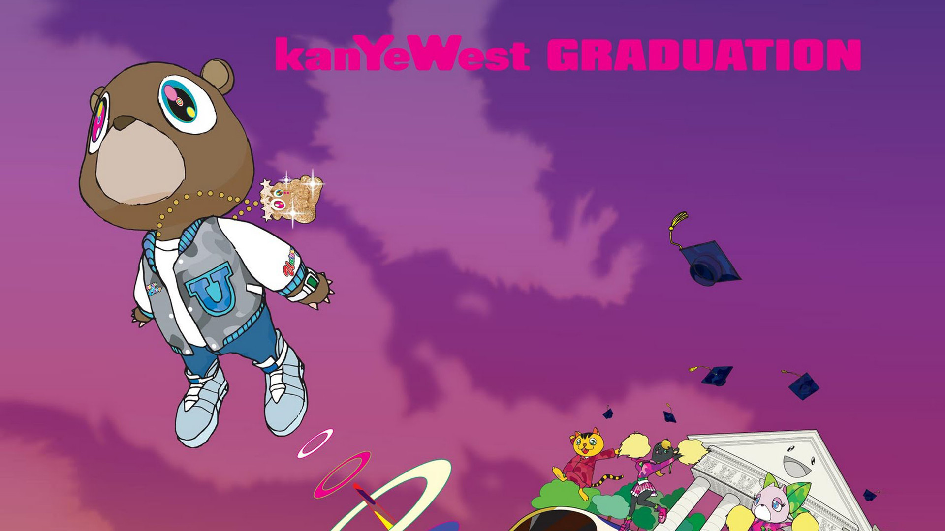 [1920x1080] [kanye West] Graduation 
 Data-src - Kanye Graduation - HD Wallpaper 