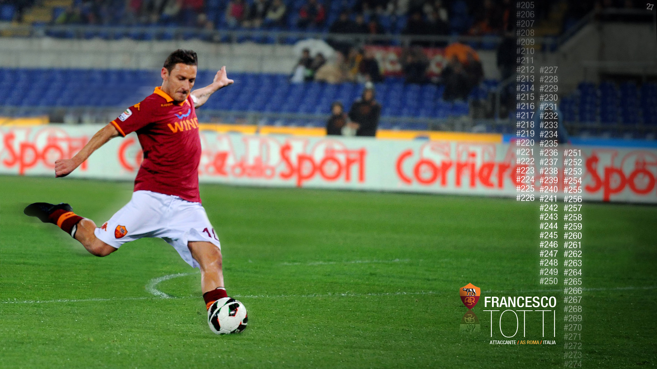 Francesco Totti Goal - HD Wallpaper 