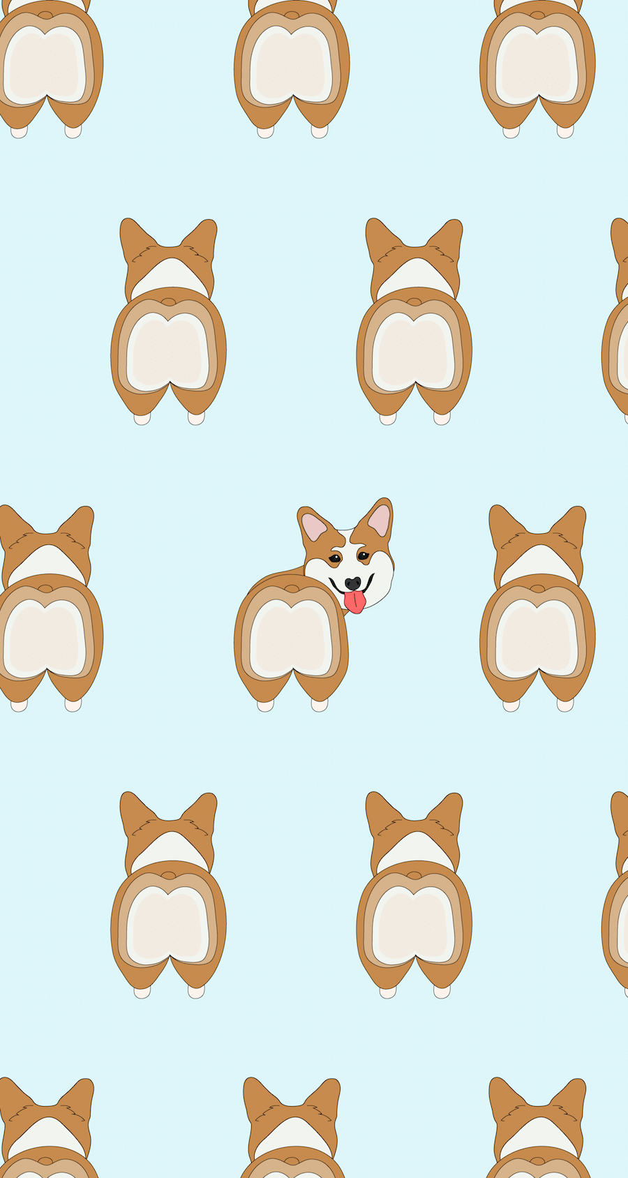 Corgi Wallpaper Iphone - HD Wallpaper 