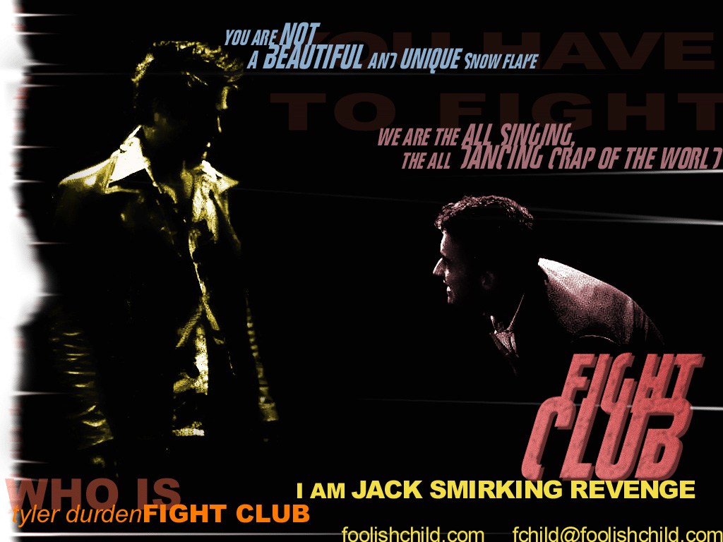 Brad Pitt In Fight Club Movie - 1024x768 Wallpaper 