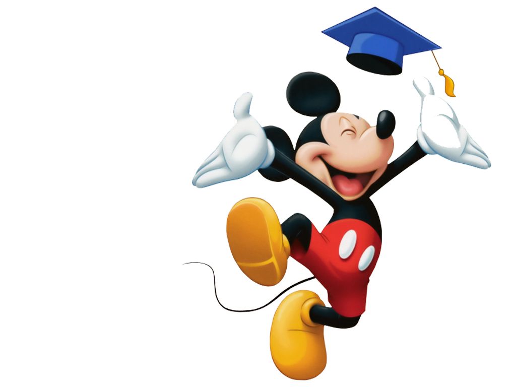 Mickey Mouse Graduation - Mickey Mouse Graduation Quotes - HD Wallpaper 