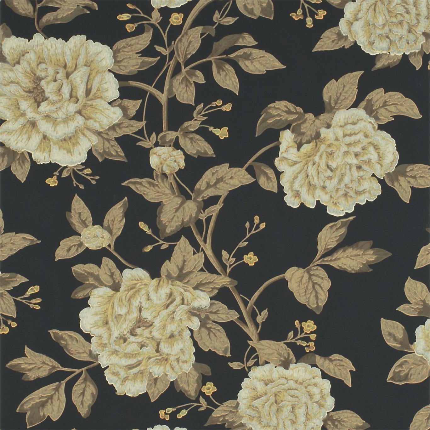 Peony Tree, A Wallpaper By Sanderson, Part Of The Pemberley - Sanderson Fabric Peony Tree - HD Wallpaper 