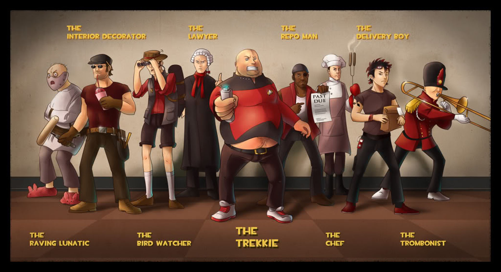 Alternate Classes - Team Fortress 2 Names - HD Wallpaper 