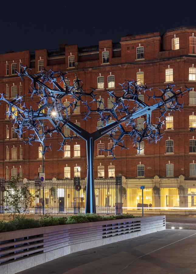 Conrad Shawcross’ Public Sculpture Bicameral At Chelsea - Architecture - HD Wallpaper 