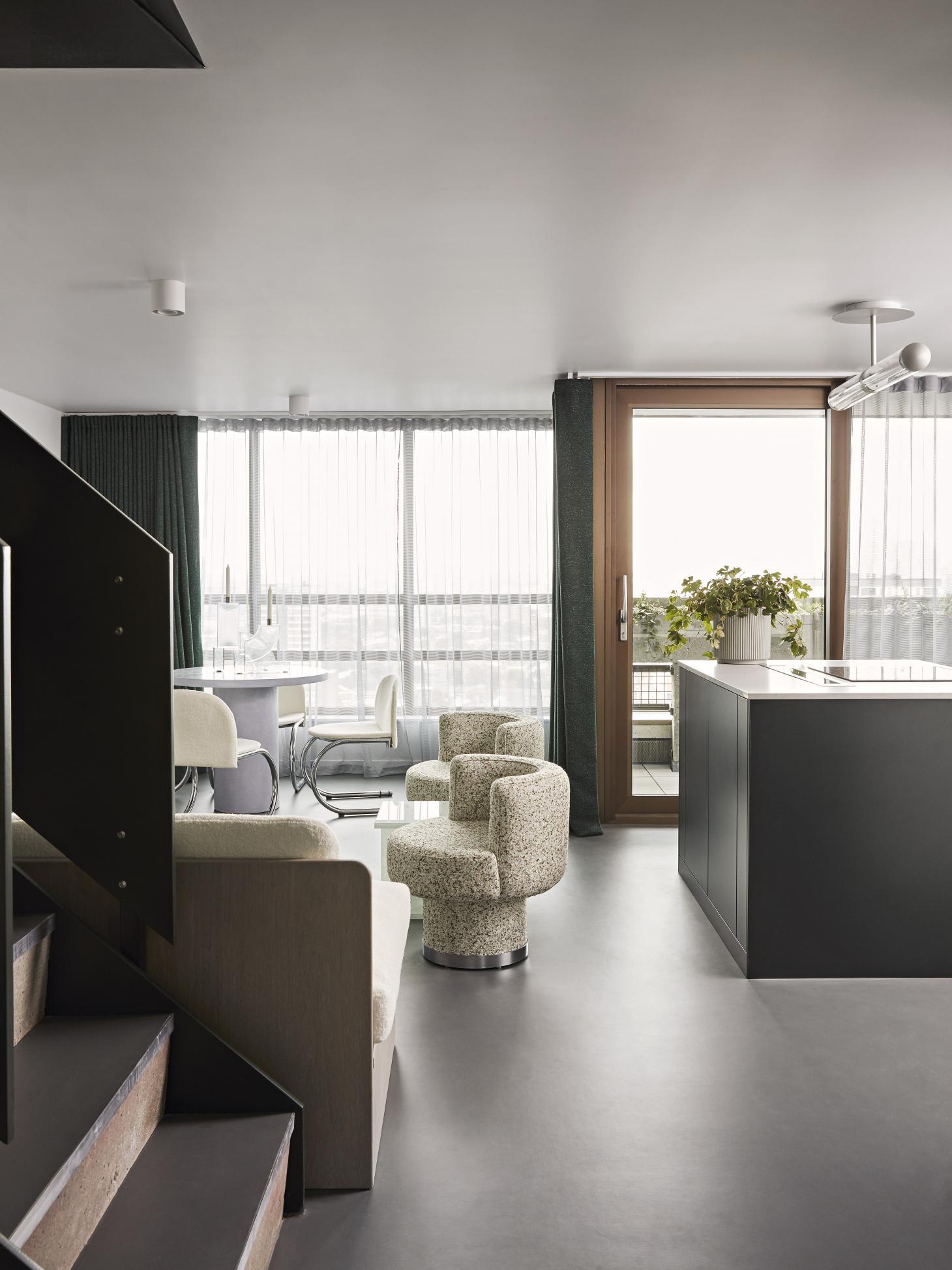 Balfron Tower Show Apartment Interior By 2lg Studio - Interior Design - HD Wallpaper 