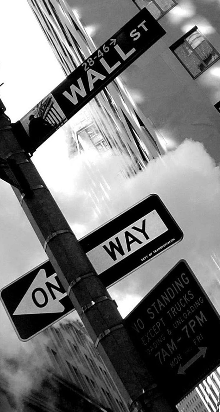 Wall Street Iphone Background - HD Wallpaper 