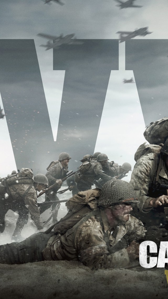 Call Of Duty - Call Of Duty Ww2 Phone - HD Wallpaper 