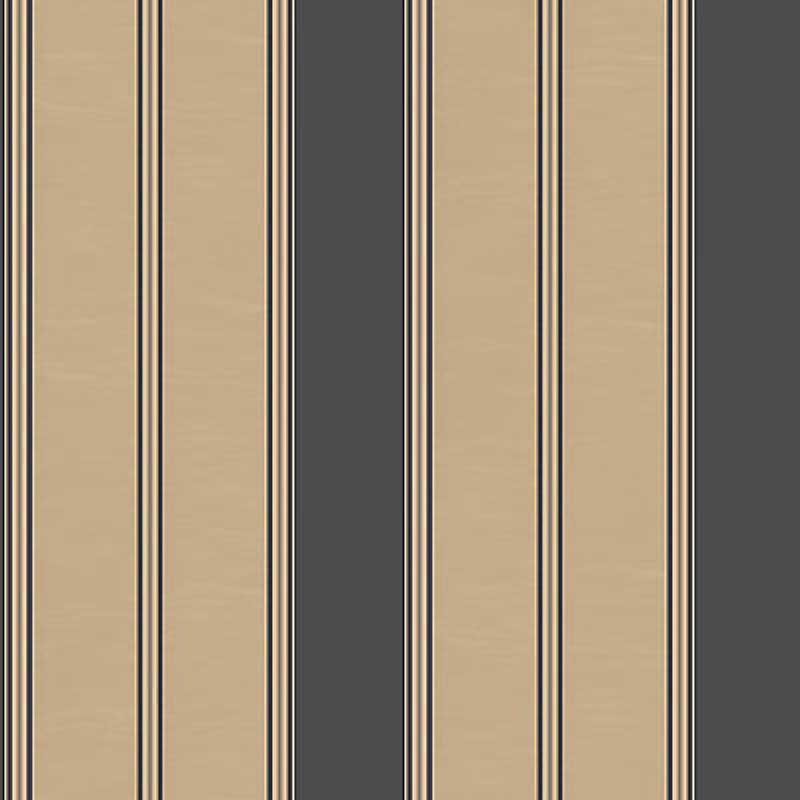 Black And Gold Stripe Rasch Wallpaper - Wood - HD Wallpaper 