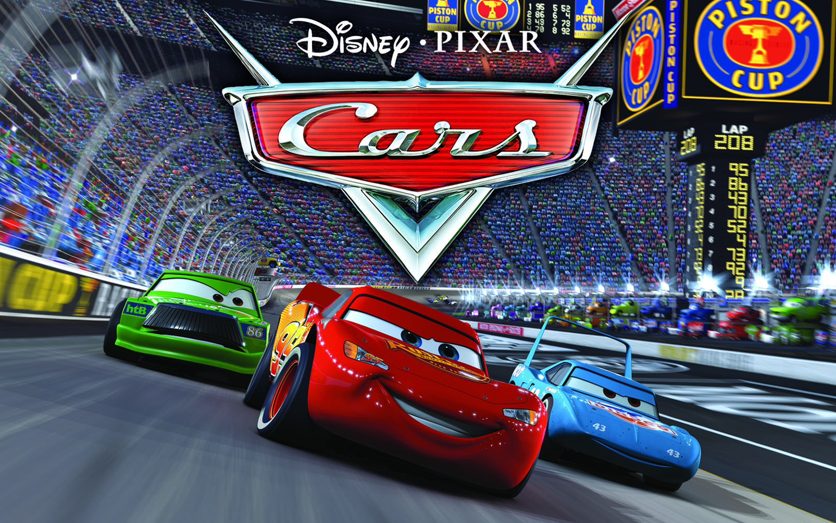 Cars Pixar - HD Wallpaper 