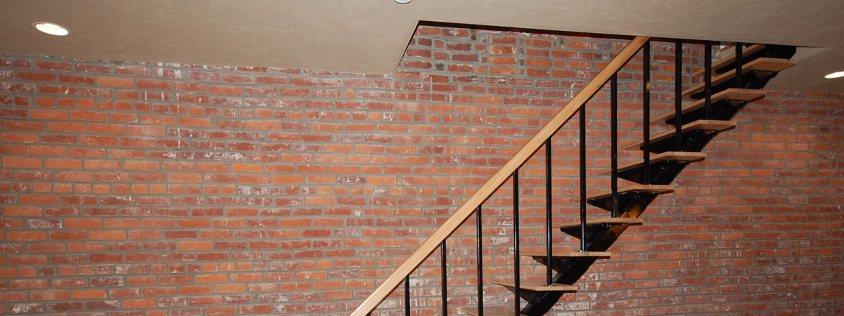 Black Floating Stairs Wall - HD Wallpaper 