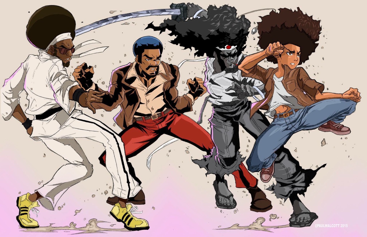 The Boondocks Wallpaper Wallpapershit ... 