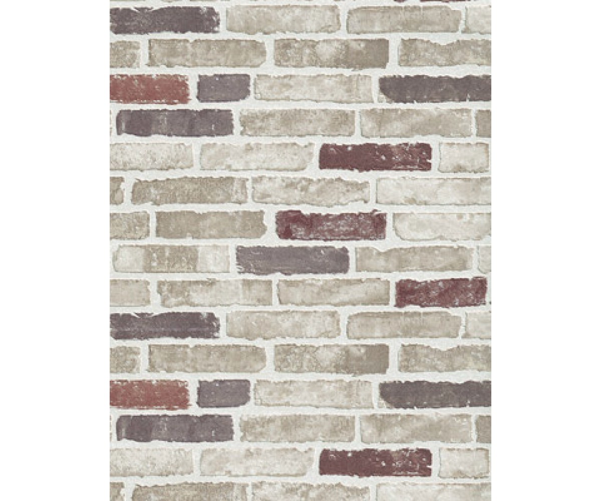 White And Red Brick - HD Wallpaper 
