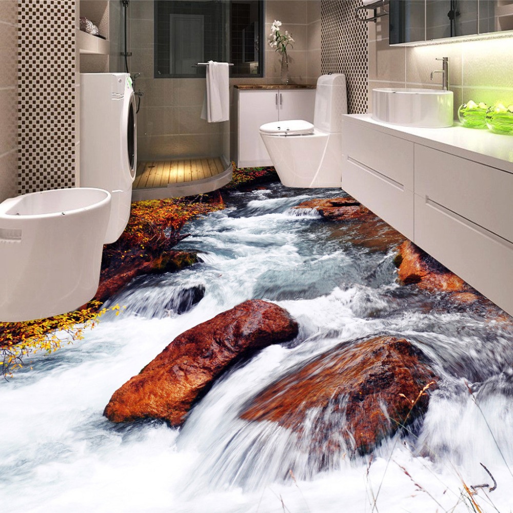 3d Graphic Epoxy Floor - HD Wallpaper 