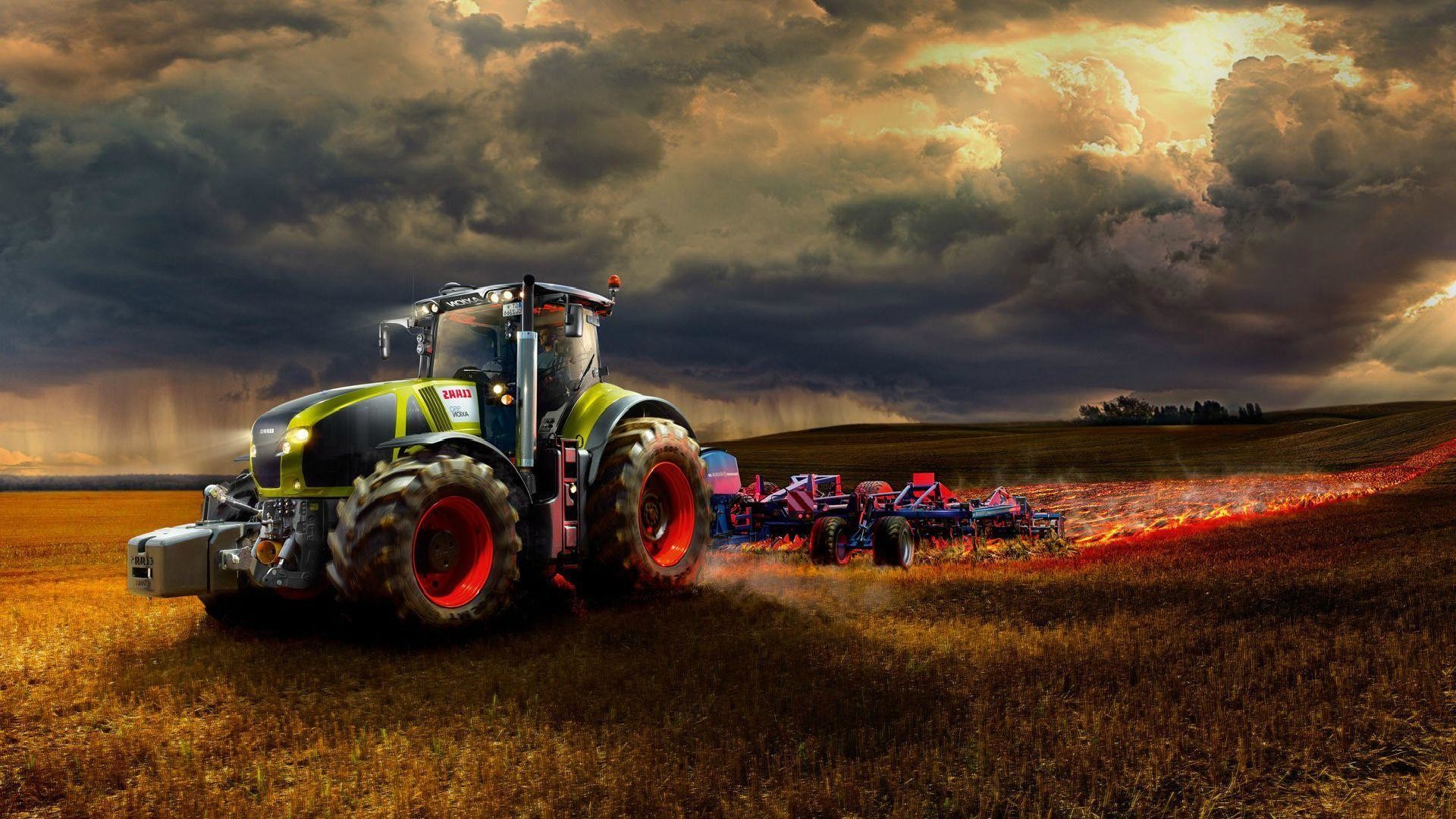 Ultra Hd 4k Tractor Wallpapers Hd, Desktop Backgrounds - Fondos De Pantalla De Tractores - HD Wallpaper 