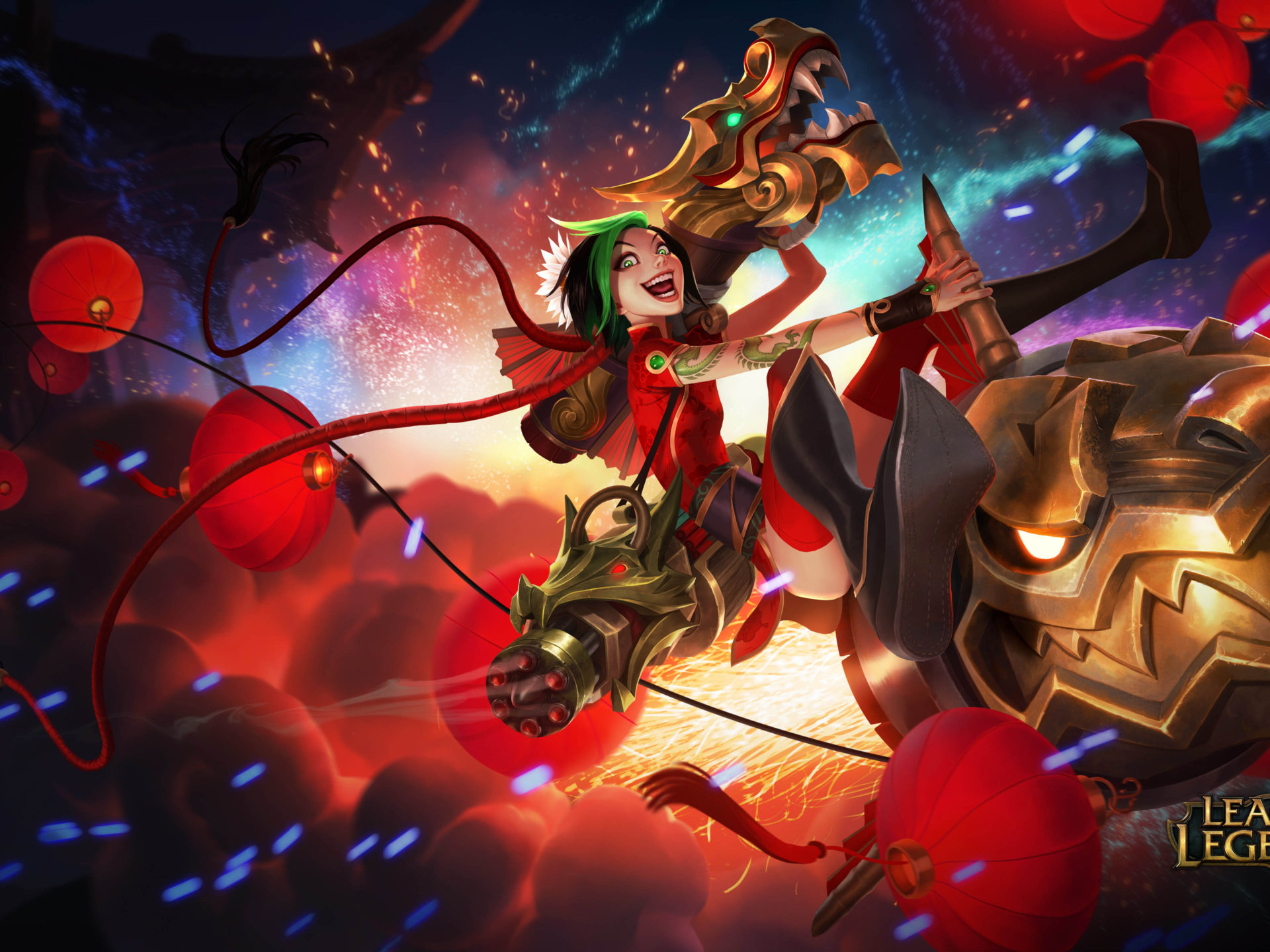 Jinx Firecracker - HD Wallpaper 