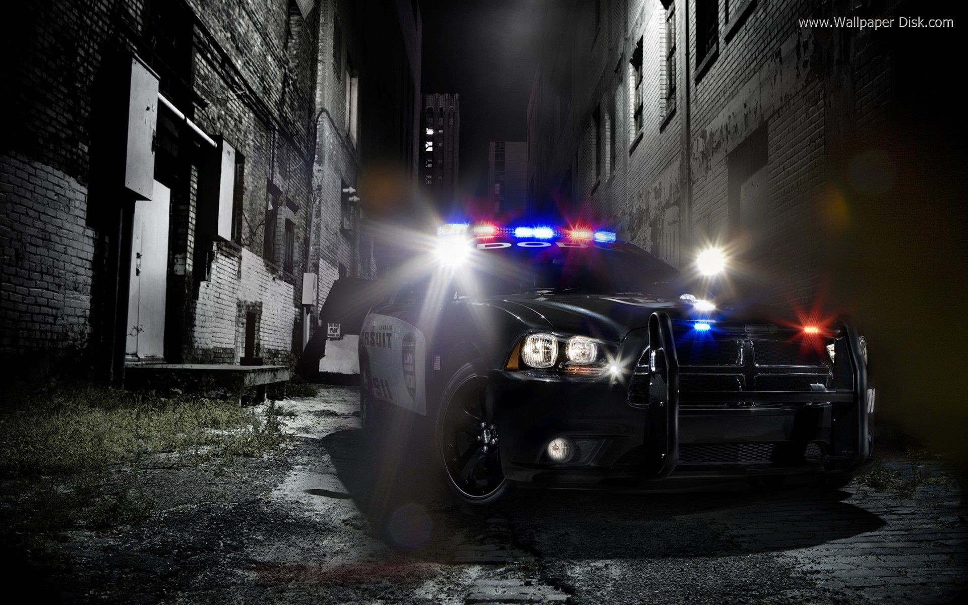 Best Police Car Desktop Wallpapers Background Collection - Police Wallpapers Hd - HD Wallpaper 