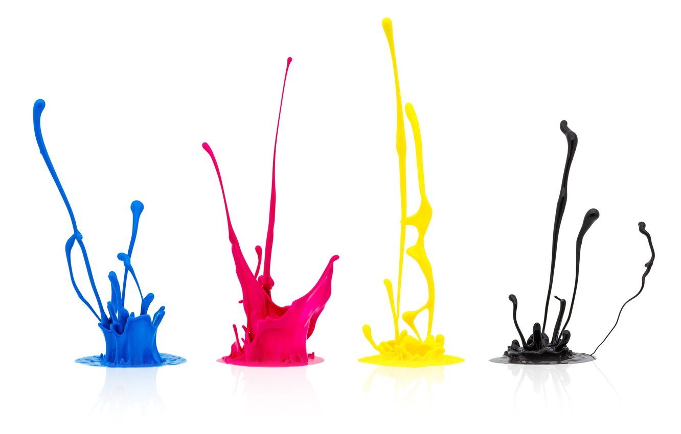 Photo Wallpaper Colors, Splatter, Paint - Splashing Paint - HD Wallpaper 