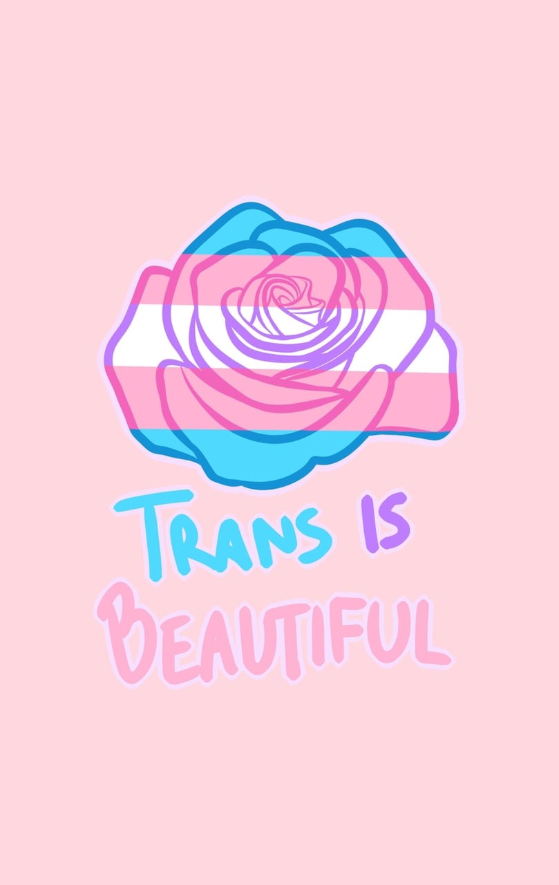 Trans, Transgender, And Wallpaper Image - Trans Is Beautiful - HD Wallpaper 