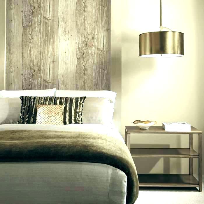 Wood Effect Wallpaper Bed - HD Wallpaper 