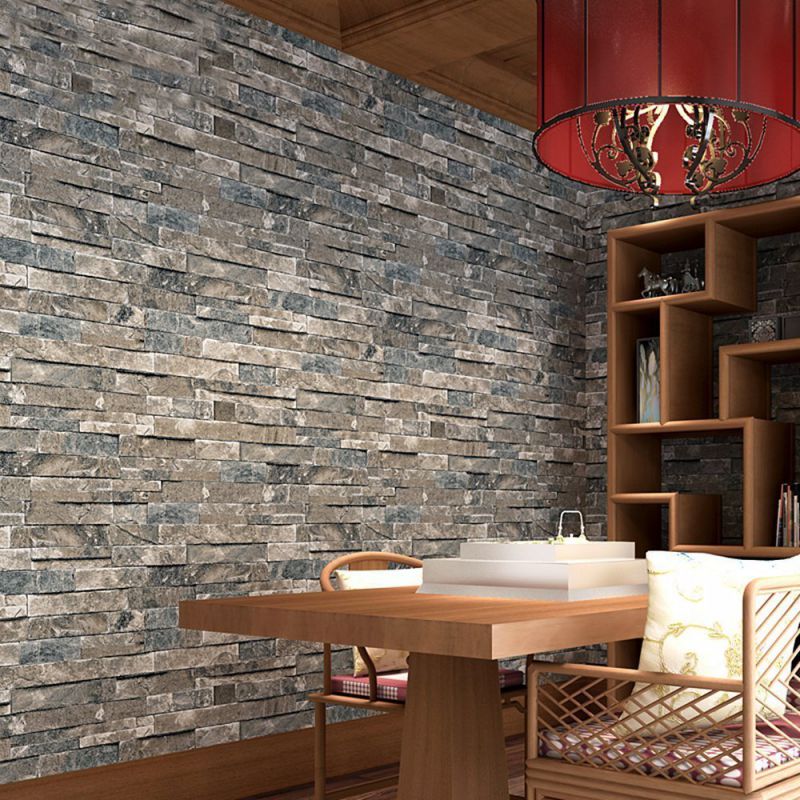 Wallpaper 3d Brick Blocks Home Room Decoration,57 Sq - Vinilo Imitacion Ladrillo Pared - HD Wallpaper 