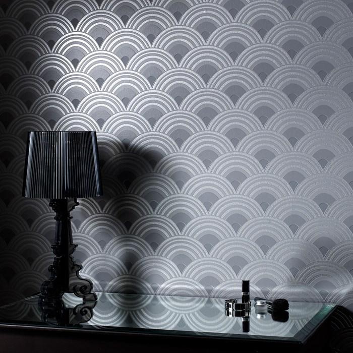 Art Deco Silver - HD Wallpaper 