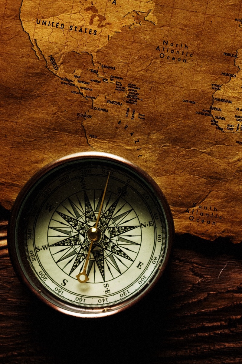 Wallpaper Compass, Map, Shadow - Compass Wallpaper Iphone - HD Wallpaper 
